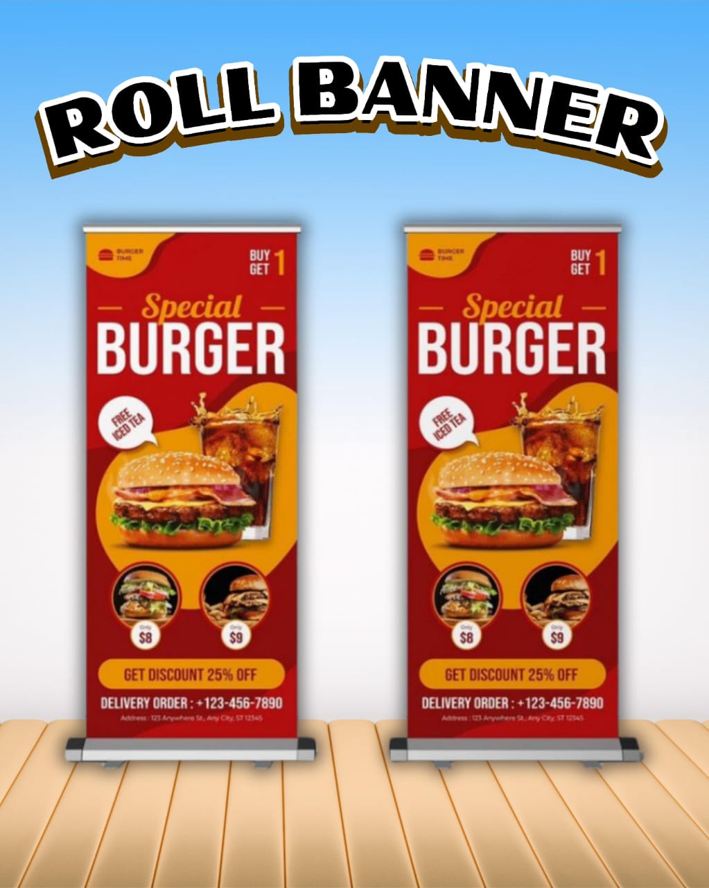 Roll Banner (80x200cm)
