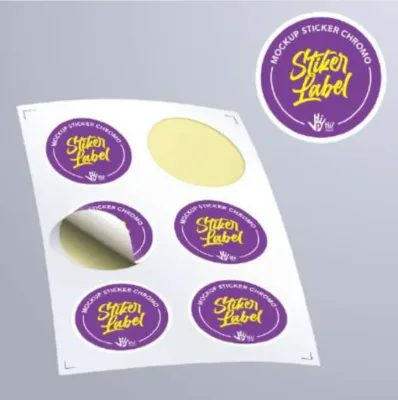 Sticker Chromo Cutting