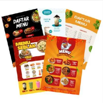 Menu A4