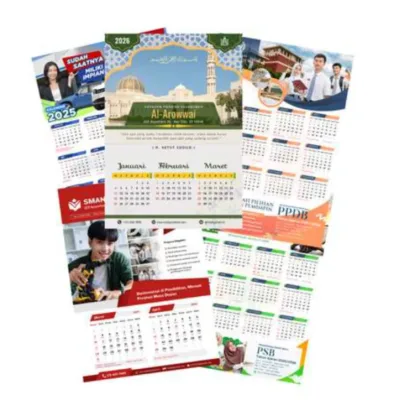 Kalender Dinding 1 Lembar