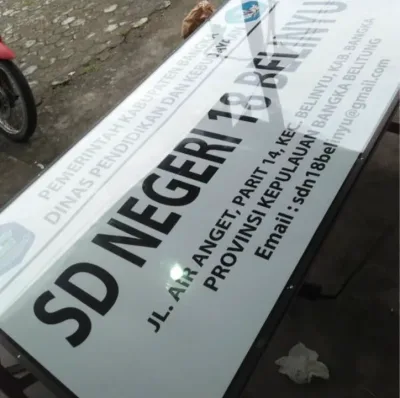 Papan Ruangan Bahan White Board